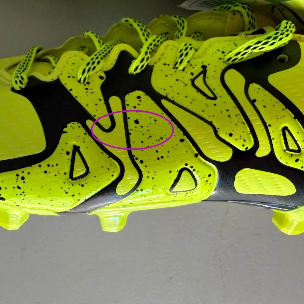 Adidas X 15.3 FG AG Soccer Cleats Solar Yellow Black Mens 8 B27001